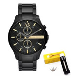 Reloj Armani Exchange Ax2164 Negro Caballero Original