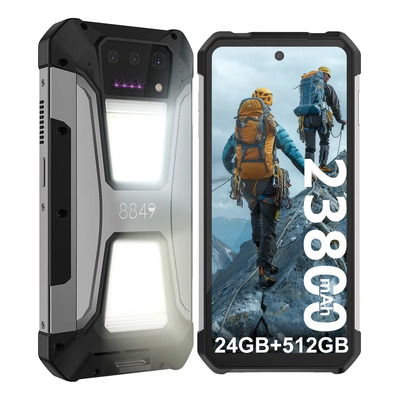 8849 Tank 2 Pro Unihertz 24gb 512gb Smartphone Robusto 120hz Proyector 23800mah Helio G99 Android 14 Teléfono Móvil 4g 120w Cambio Rápido Nfc | Meses sin interés