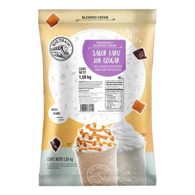 Base Kerry Big Train Dragon Fly Taro Sugar Free Bolsa 1,59 kg | MercadoLibre
