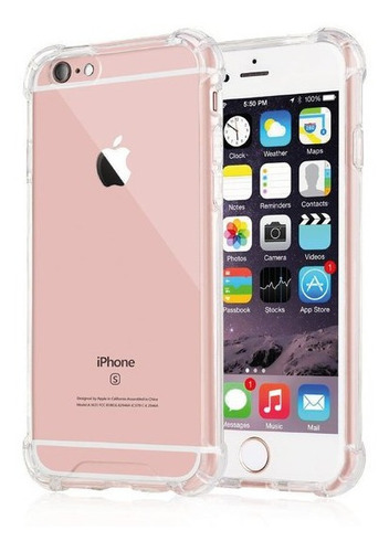 Funda Tpu Reforzada Antigolpe iPhone 6 7 8 X Xr Xs Max 11