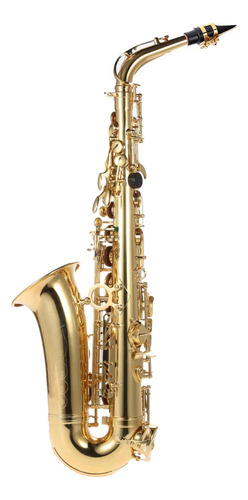 Saxofón Alto Tipo Dorado Con Llave De Latón, Saxofón Alto La