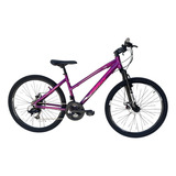 Bicicleta Mountain Bike Firebird Rodado 26 21v Shimano Color Violeta Tamaño Del Cuadro M