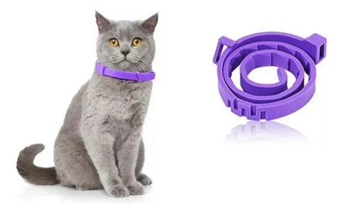 Collar Feromonas Gato Mascota Alivia Estres Ansiedad