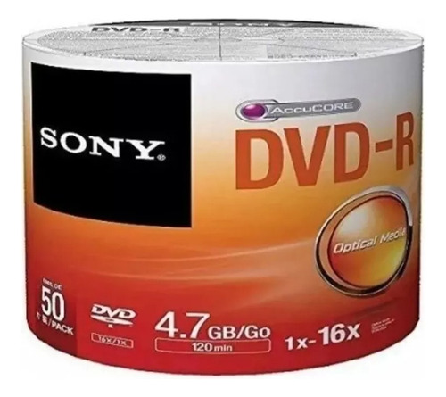 Dvd Sony Estampado Bulk X 50-envio X Mercadoenvios 