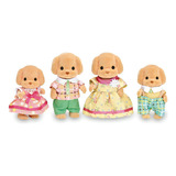 Calico Critters Toy Poodle Perro Family Sylvanian Ternurines