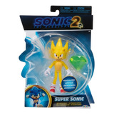 Super Sonic, Película 2, Figura Acción, Mapa Bolsa De Anillo