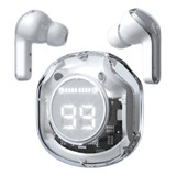 Auriculares In-ear Inalámbricos Bluetooth Crystal Con Led