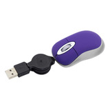  Ratón Usb Con Cable, Retráctil, Pequeño, 1600 Dpi O