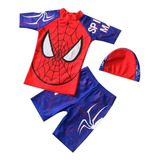 Traje De Baño Niño, Diseño Hombre Araña, Spiderman 