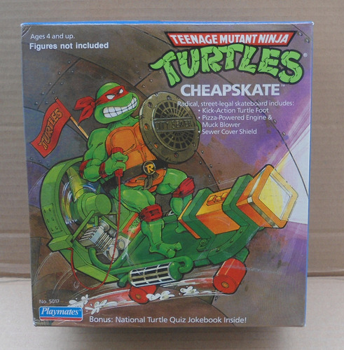 Tortugas Ninja Cheapskate Playmates Vintage No Jugado