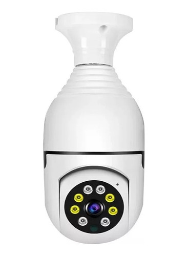 Ampolleta Led Con Cámara Espía 360° Hd Wifi