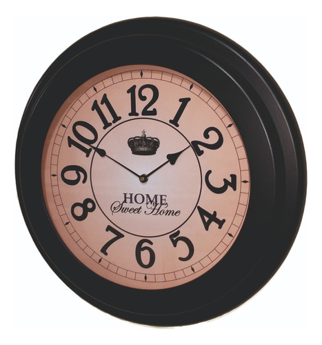 Reloj De Pared Home Deco Hogar Vintage 50 Cm Grande Moderno