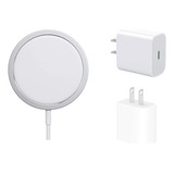 Cargador Apple Magsafe + Cargador 20w Carga Rapida