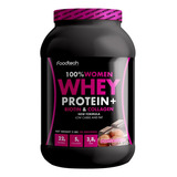 Suplemento En Polvo Foodtech  100% Women Whey Protein + Proteínas Sabor Frutos Del Bosque En Pote De 907g