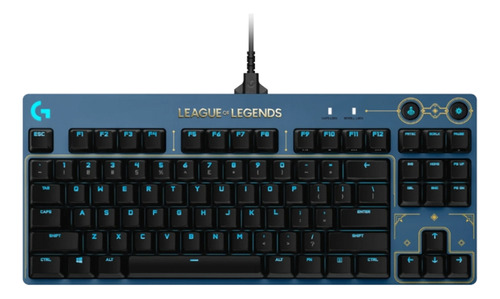 Teclado Logitech Pro Mechanical Ed Lol2 Rgb Lightsync