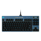 Teclado Logitech Pro Mechanical Ed Lol2 Rgb Lightsync