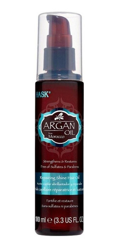 Aceite De Argan Reparación De Cabello De 2 Onzas Por Hask