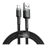 Cable Cargador iPhone Usb Lightning 3m Reforzado 2a Baseus