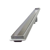 Ralo Linear Grelha Inox Oculto E Cola Piso 5x90cm Sifonado 