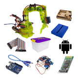 Brazo Robotico Kimo Kit Bluetooth + Arduino Uno - Verde