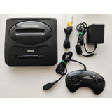 Consola Sega Genesis Modelo 2 Genuina + Juego + Control