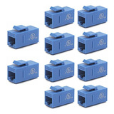 Acoplador En Línea Vcelink Rj45 Cat6 Keystone Jack Con Certi