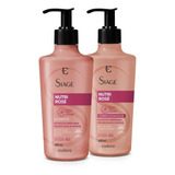 Eudora Siàge Nutri Rosé: Shampoo 400ml + Condicionador 400ml