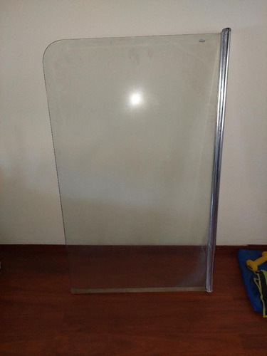 Mampara Rebatible Ferrum Vidrio Transparente 80x140