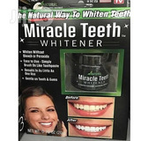 Pasta Blanqueador Dental Miracle Teeth - Carbon - Limpieza