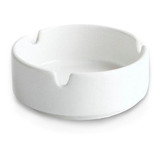  Cenicero De Porcelana Blanco 9cm Ideal Bar Hotel