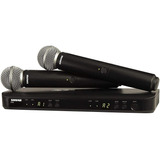 Sistema Inalambrico Shure Microfono Doble Blx288/sm58