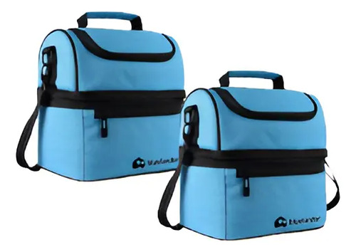 2 Bolsas De Almuerzo Lonchera Térmica Portátil | Envío gratis