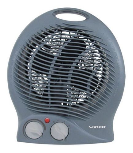 Caloventor Eléctrico Winco W114 W114 Gris 220v 