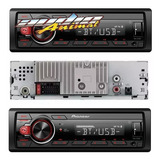 Stereo Pioneer Mvh 215bt Bt Usb Aux Mp3 Potencia 50w  X 4