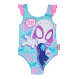 Traje De Baño Bebe Niña Disney Spidey