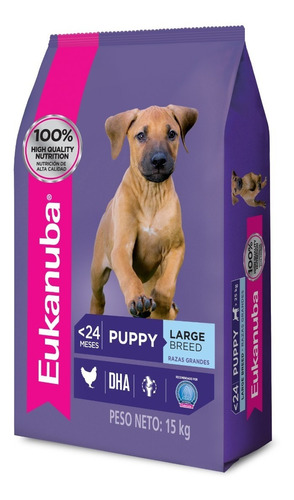 Eukanuba Puppy Cachorro Large X 15 Kg - Drovenort -