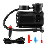 Compressor De Ar Mini Eletrônico Portátil 12v Veículos Pneu Cor Preto Fase Elétrica Monofásica Frequência 1 110v