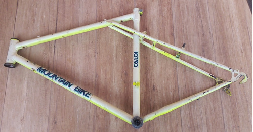 Caloi Mountain Bike Atn Amarela Original Anos 90s Usado