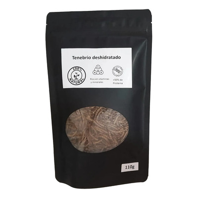 Tenebrios Deshidratados 110 Gr Para Jerbo, Hamster, Erizo | MercadoLibre