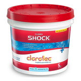 Granulado Shock Cloro Disolucion Instantanea  5 Kg Clorotec