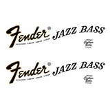 Decal Waterslide Fender Jazz Bass