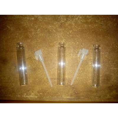 100 Botes De Vidrio De 2 Ml Muestra Perfume U Otros