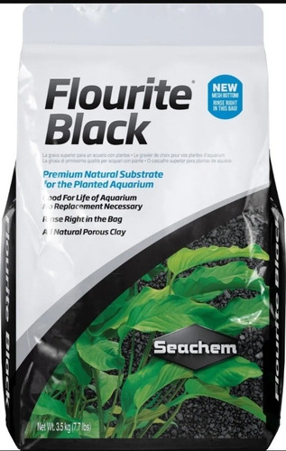 Flourite Black 3.5 Kg De Seachem, Sustrato Nutritivo