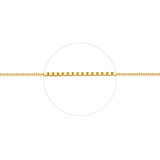 Colar Veneziana Feminina Em Ouro 18k-750 40cm Cor Amarelo