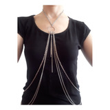 Body Chain. Collar Para El Cuerpo. Elegante. Acero