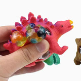 6 Dinosaurios Antiestrés Squishy Hidrogel Cerebro 