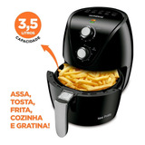 Air Fryer Mondial Air Fryer Af-30-i Af-30-i De 3.5l Cor Preto 220v