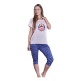 Pijama Juvenil Capri Algodon/cotton