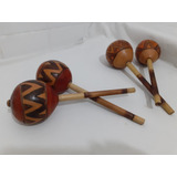 Maracas Artesanales, Instrumentos De Percusión 