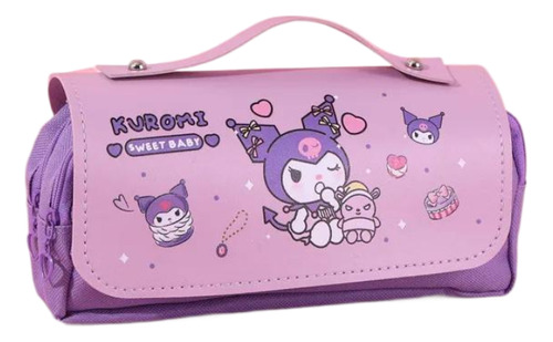 Estuche Para Lápices Sanrio Stationery Kuromi, Monedero Hell